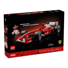 FERRARI F2004 Y MICHAEL SCHUMACHER - LEGO