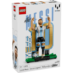 LEGO LIONEL MESSI LEYENDA DE FUTBOL