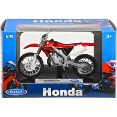 MOTO HONDA CR250R 1:18 - WELLY