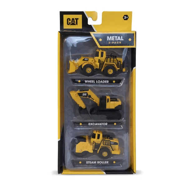 SET DE 3 MAQUINAS METAL CAT SURTIDO3