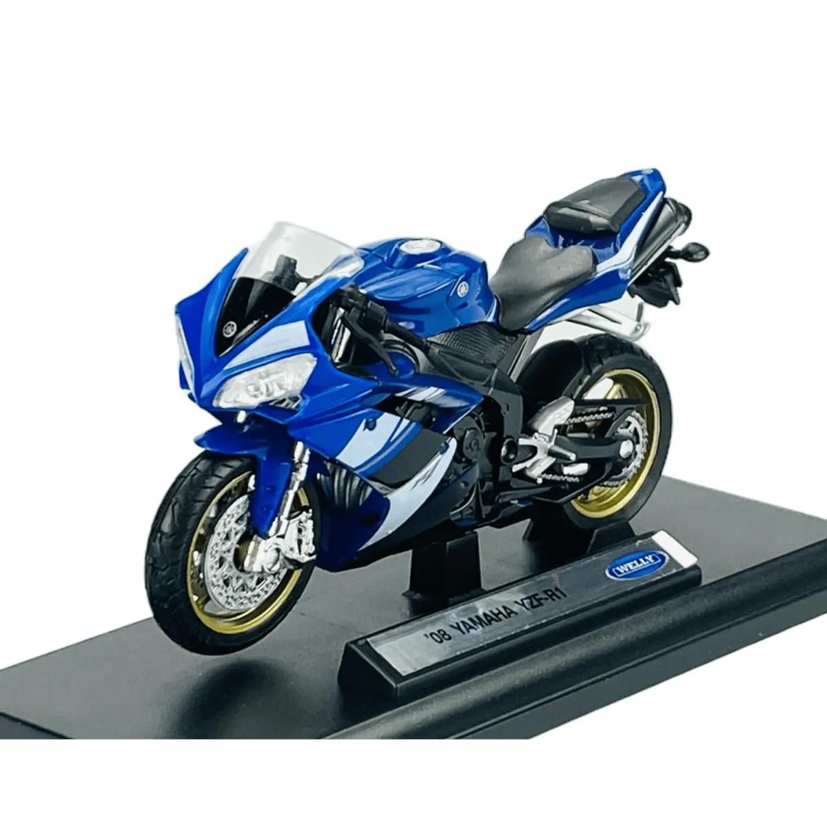 MOTO ESCALA 2008 YAMAHA YZF-R1 1:18 - WELLY2