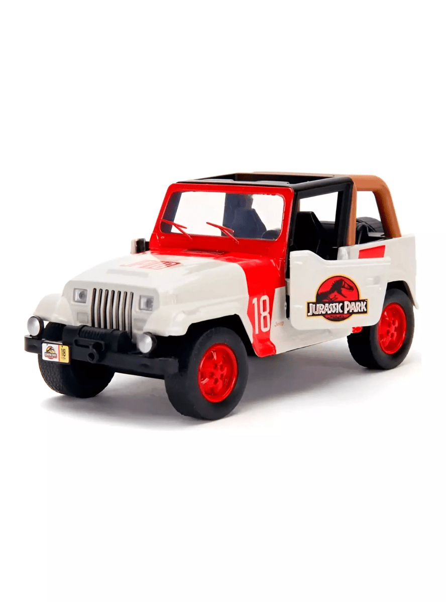 JEEP WRANGLER 1992 JURASSIC PARK HOLLYWOOD RIDES ESCALA 1:323