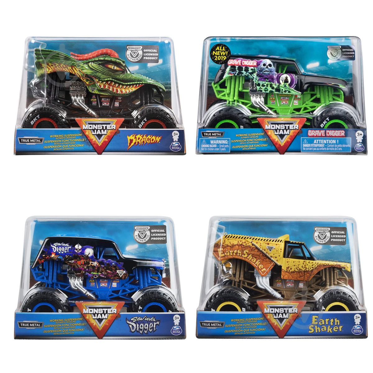 VEHICULO MONSTER JAM 1:24 SURTIDO2