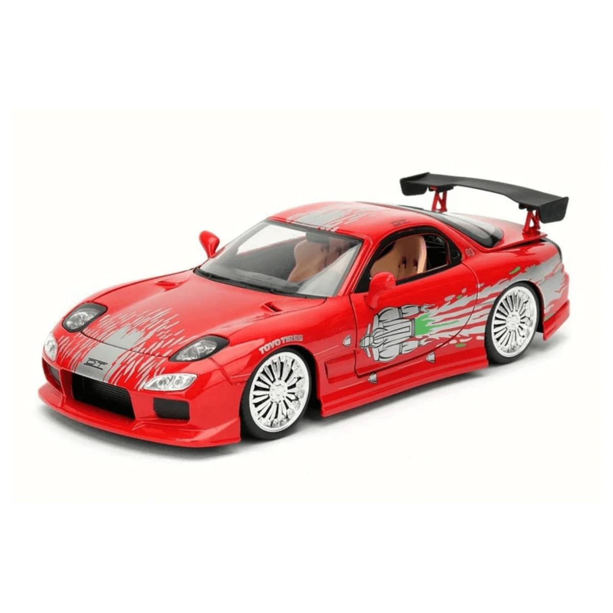 MAZDA RX-7 1993 WIDE BODY FAST & FURIOUS ESCALA 1:32 JADA2