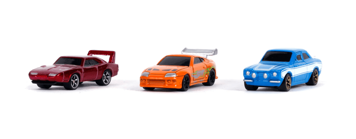 SET DE 3 MINI AUTOS FAST & FURIOUS JADA 311242
