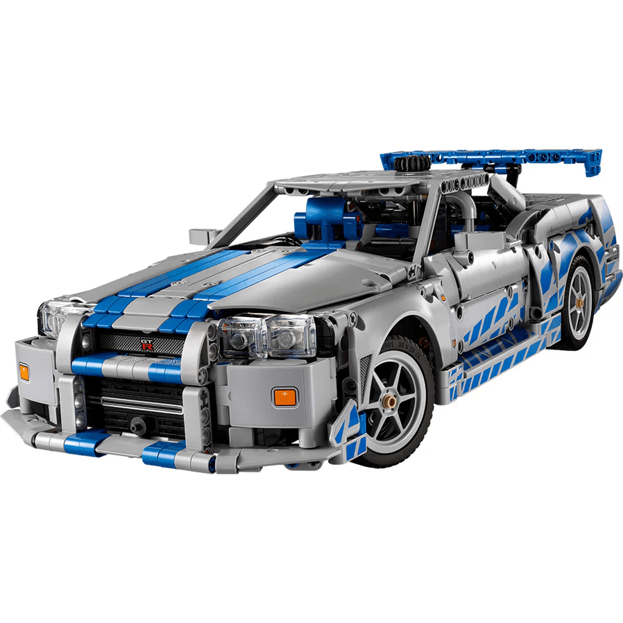 AUTO NISSAN SKYLINE GT-R (R34) DE MÁS RÁPIDO, MÁS FURIOSO - LEGO2