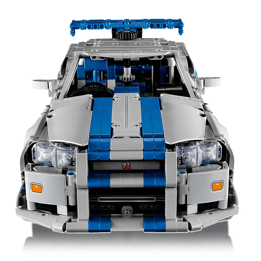 AUTO NISSAN SKYLINE GT-R (R34) DE MÁS RÁPIDO, MÁS FURIOSO - LEGO3
