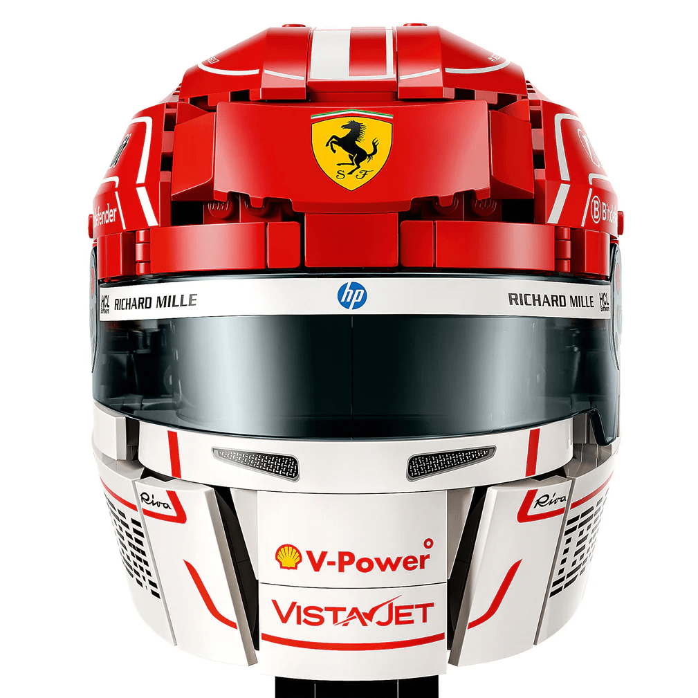 LEGO SCUDERIA FERRARI HP CASCO DE CHARLES LECLERC3