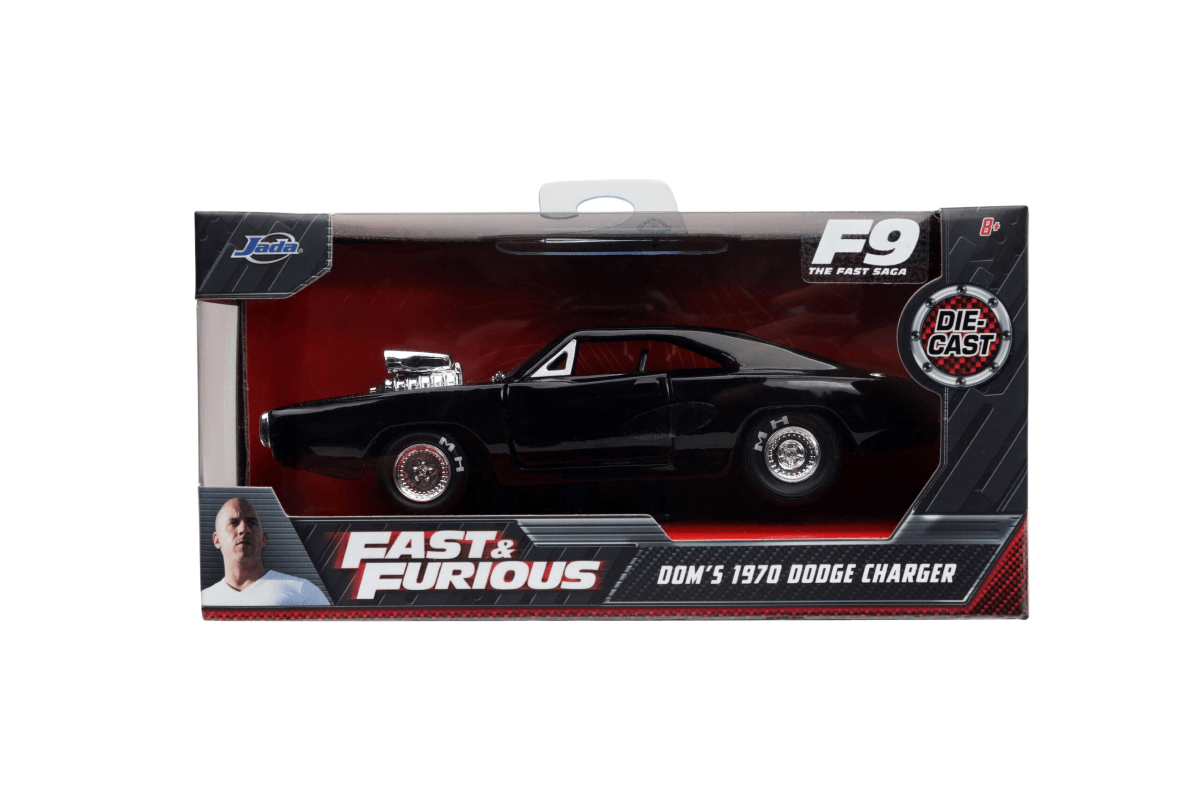 AUTO DOM'S 1970 DODGE CHARGER – FAST & FURIOUS – JADA 1:322