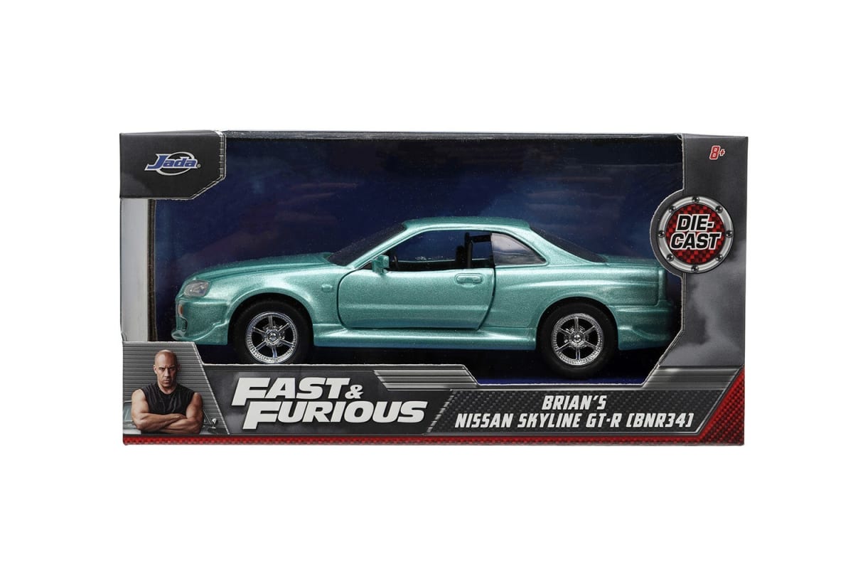 AUTO BRIAN'S  NISSAN GTR - FAST & FURIOUS - JADA 1:321