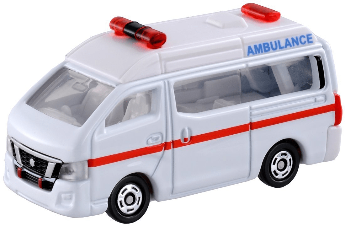 AUTO NISSAN NV350 CARAVAN AMBULANCE- TOMICA 182