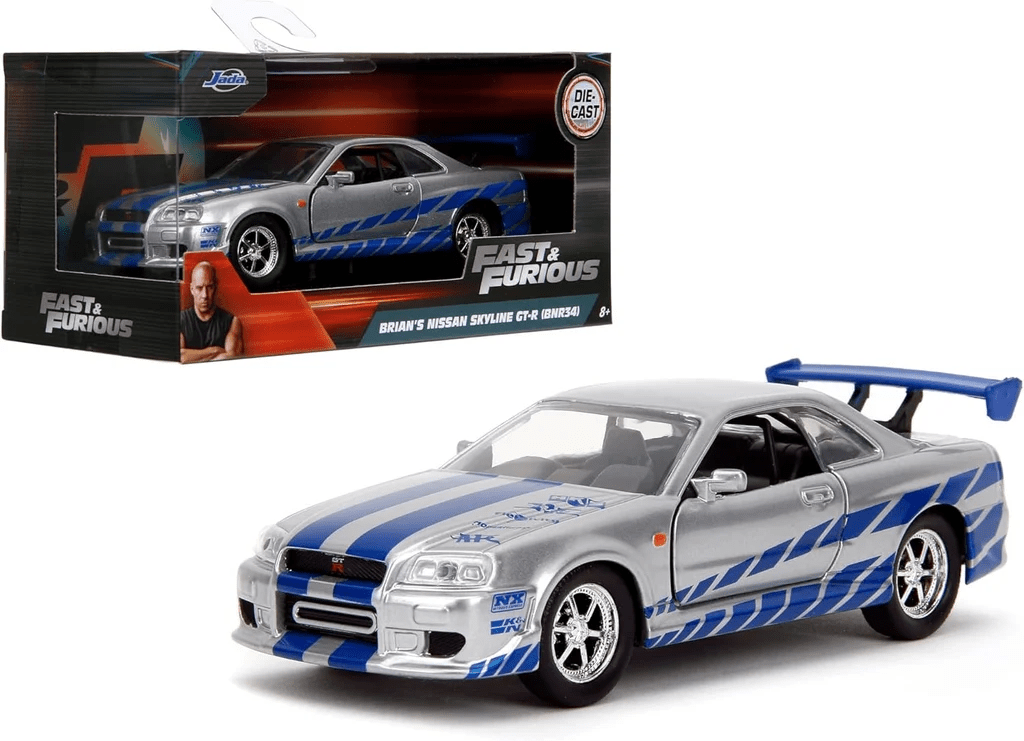 AUTO 2002 NISSAN SKYLINE GT-R (R34) - FAST & FURIOUS - JADA 1:321