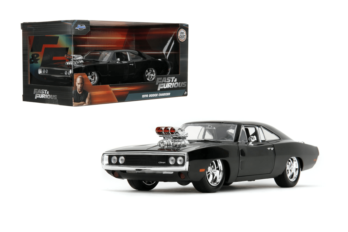 DODGE CHARGER 1970 FAST & FURIOUS ESCALA 1:24 JADA2