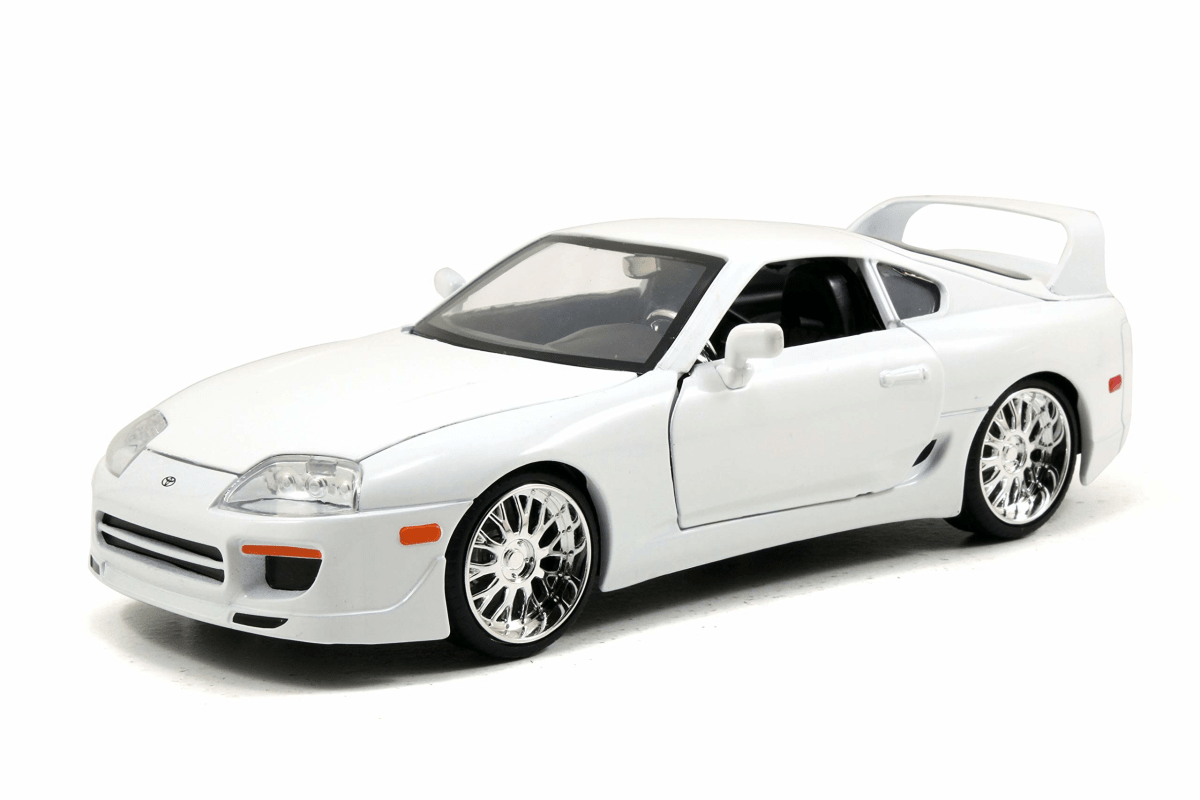 TOYOTA SUPRA 1995 BLANCO FAST & FURIOUS ESCALA 1:24 JADA2