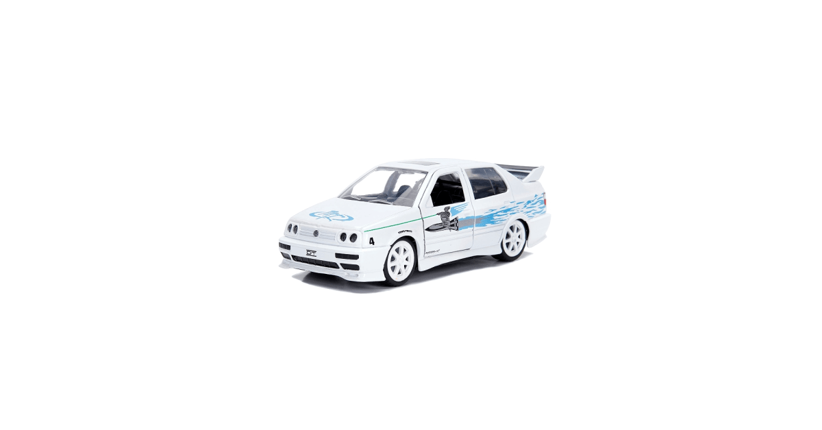 AUTO VOLKSWAGEN JETTA 1995 BLANCO  - FAST & FURIOUS - JADA 1:322