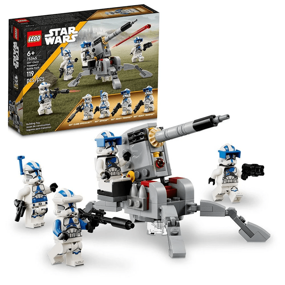 PACK DE COMBATE: CLON TROOPERS DE LA 501 - LEGO STAR WARS2