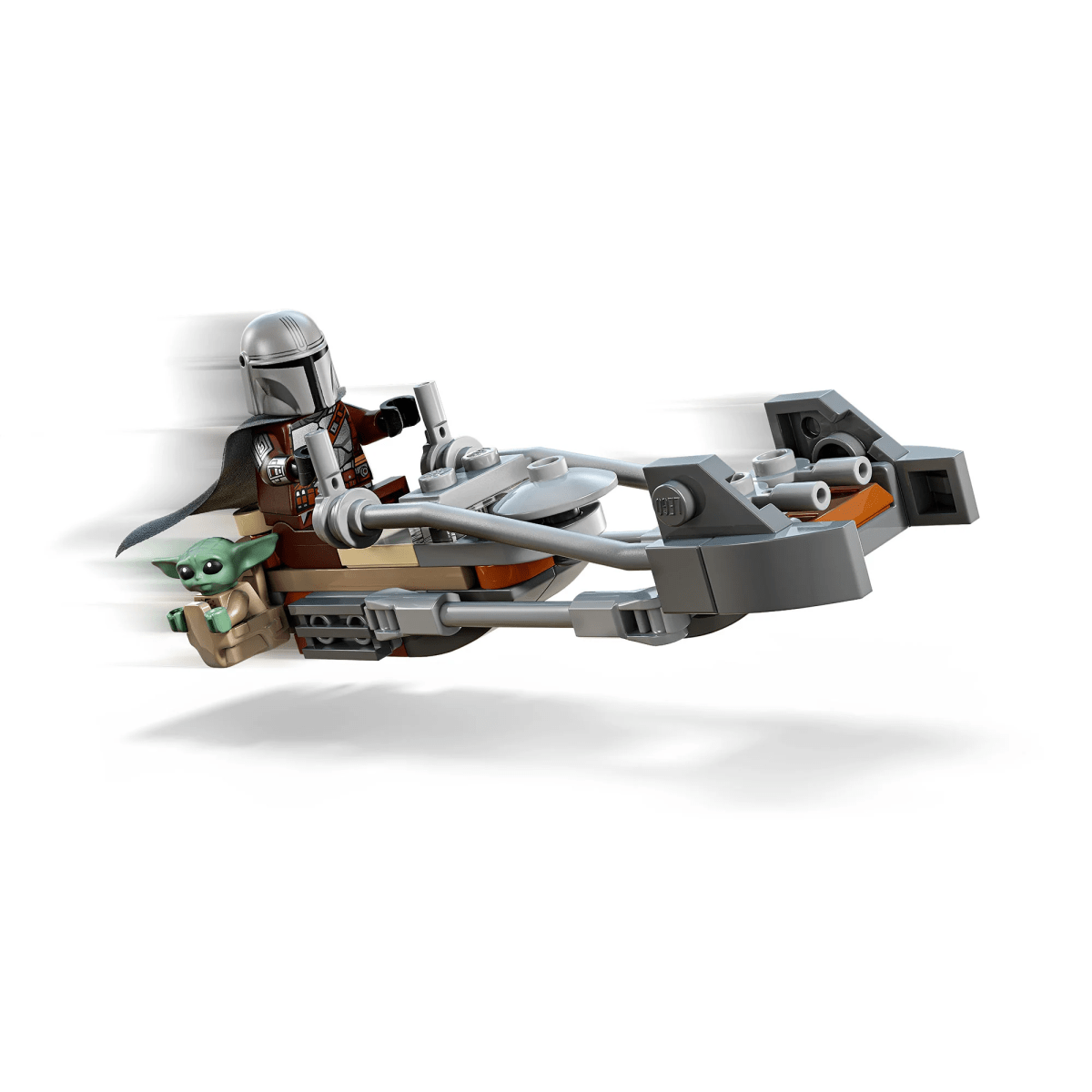 MOTO SPEEDER DEL MANDALORIANO Y GROGU - LEGO STAR WARS2