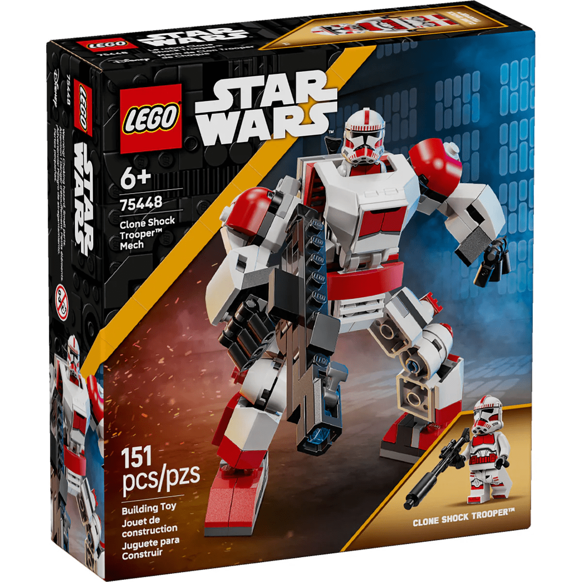 MECH DE CLON TROOPER DE CHOQUE - LEGO STAR WARS1