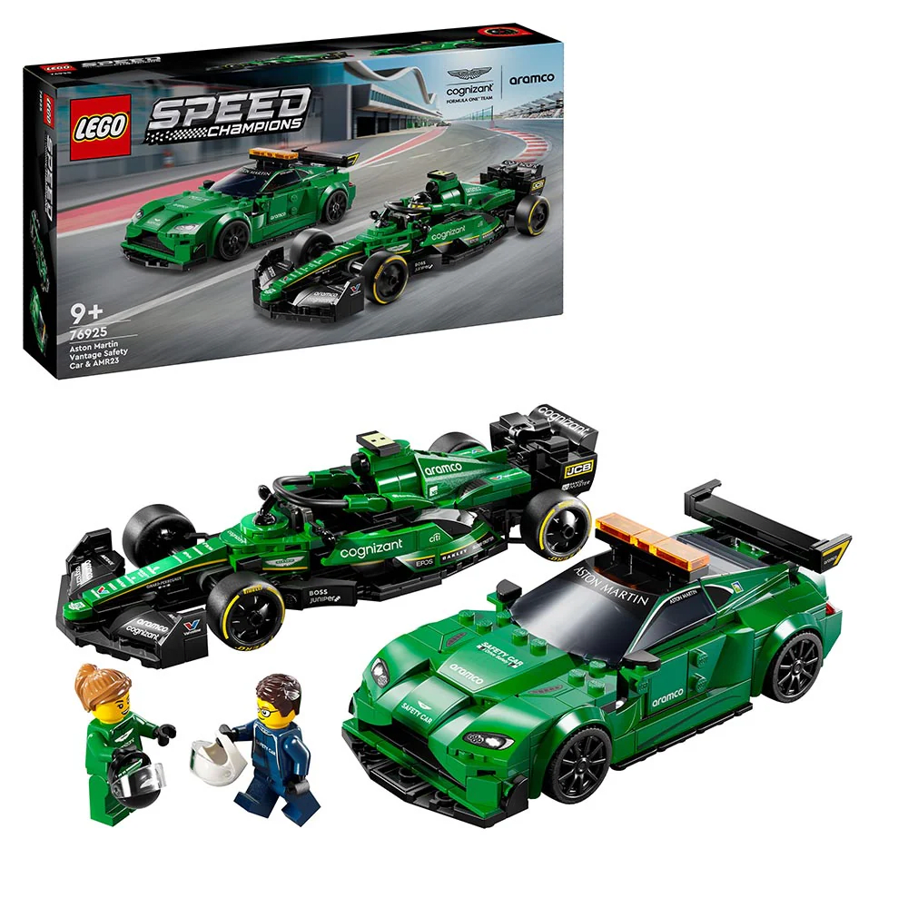 SAFETY CAR DE ASTON MARTIN Y AMR23 - LEGO SPEED CHAMPIONS2