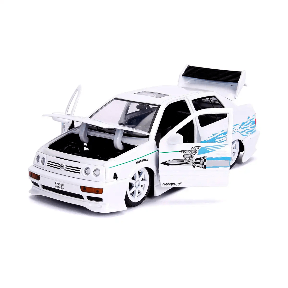 VOLKSWAGEN JETTA 1995 FAST & FURIOUS ESCALA 1:24 JADA2