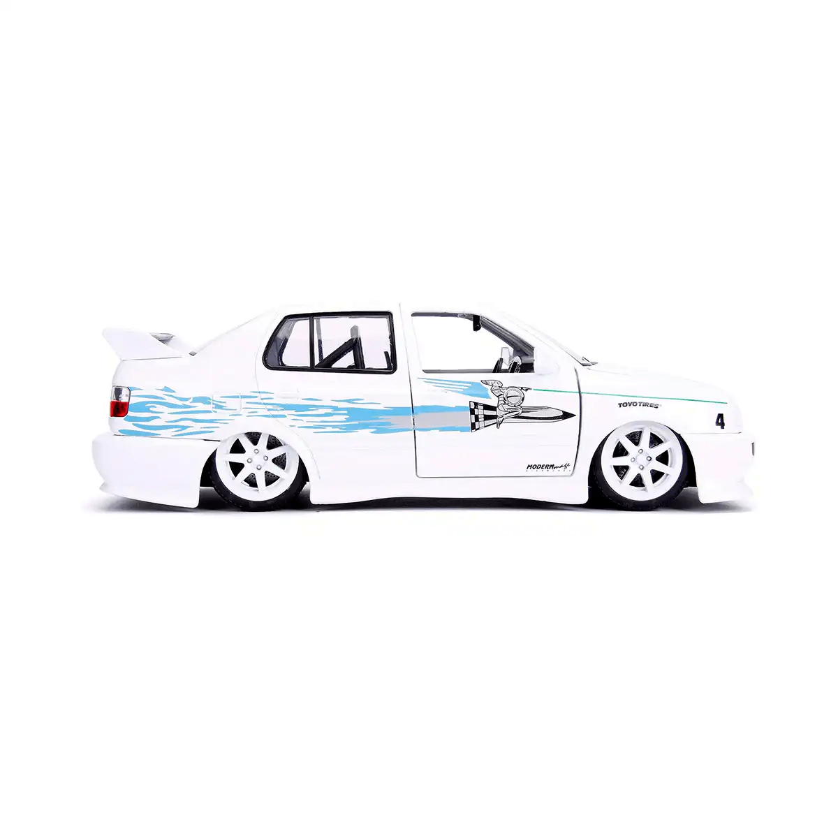 AUTO VOLKSWAGEN JETTA 1995 BLANCO  - FAST & FURIOUS - JADA 1:323