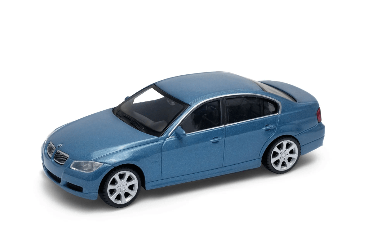 BMW 330I AZUL 1:43 - WELLY2