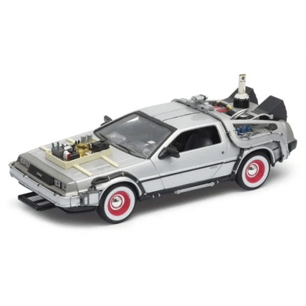 AUTO BACK TO THE FUTURE III DELOREAN 1:24 - WELLY2