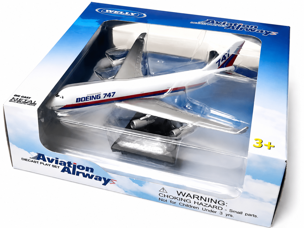 AVION BOEING 747 1:200 - WELLY1