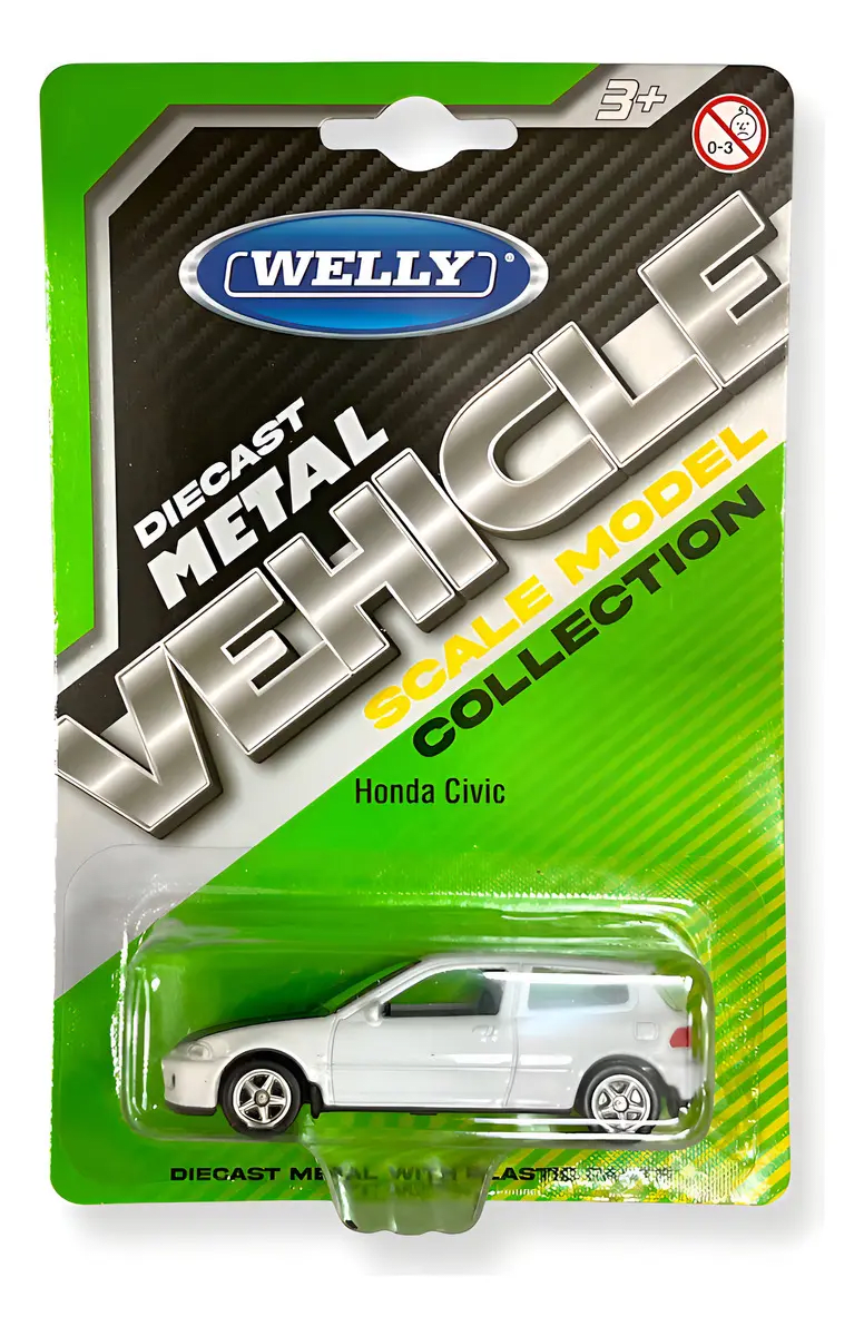 HONDA CIVIC BLANCO 1:60 - WELLY1