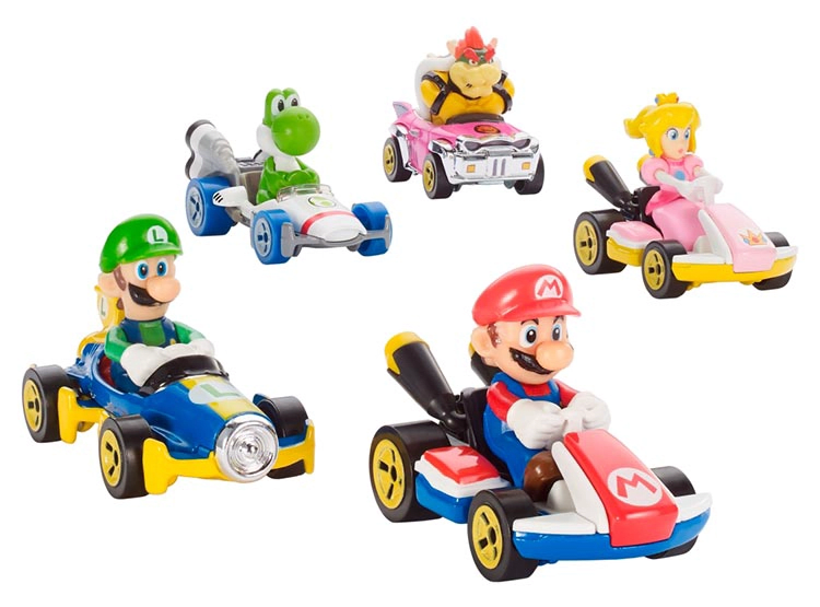 AUTO MARIO KART HOT WHEELS SURTIDO3