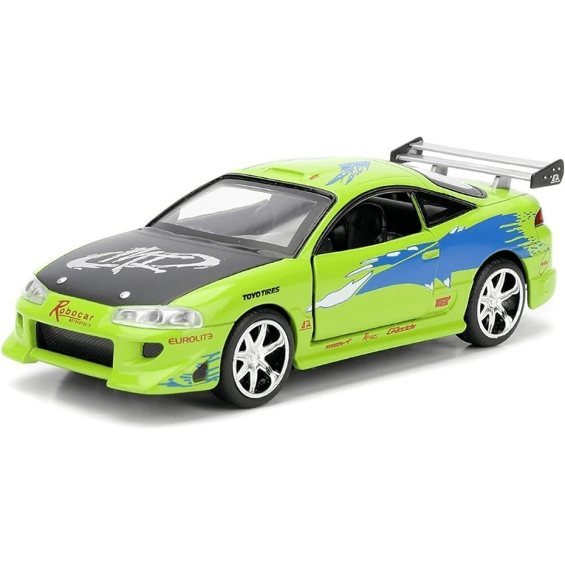 AUTO BRIAN'S MITSUBISHI ECLIPSE VERDE - FAST & FURIOUS - JADA 1:322