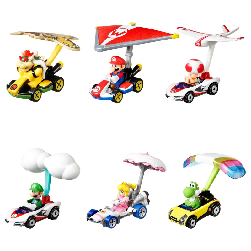 AUTO MARIO KART GLIFER HOT WHEELS SURTIDO2