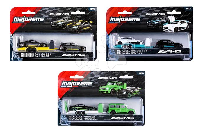 PACK DE 2 AUTOS MERCEDES MAJORETTE SURTIDO1