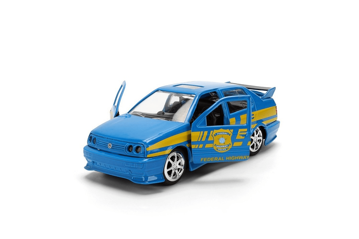 AUTO 95 VW JETTA POLICE- FAST & FURIOUS - JADA 1:322
