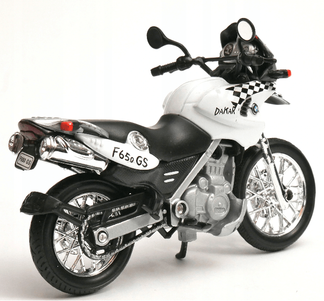 MOTO BMW F650 GS DAKAR 1:18 - WELLY3