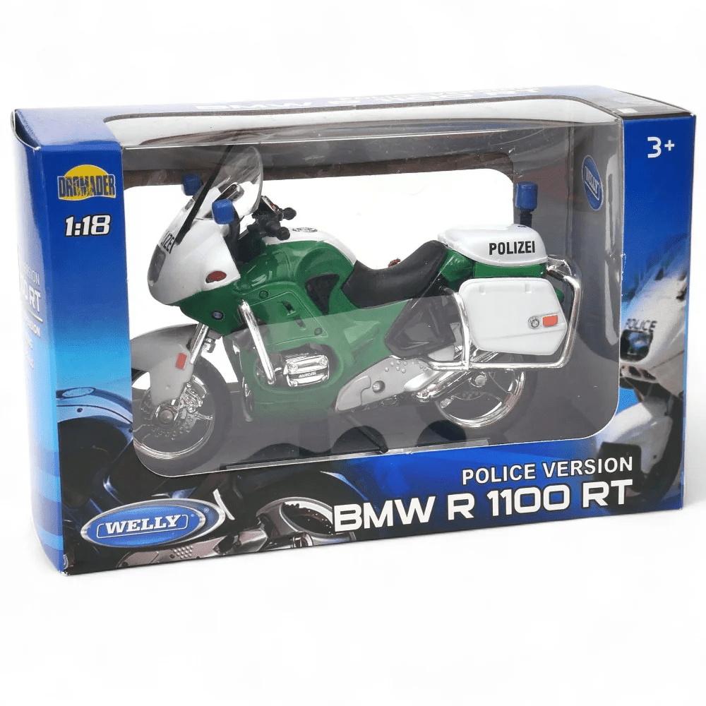 MOTO ESCALA BMW R1100 RT (POLICE VERSION) 1:18 - WELLY1