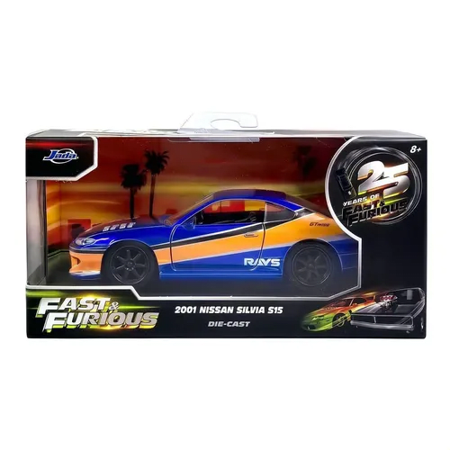 AUTO 2001 NISSAN SILVIA S15 - FAST & FURIOUS - JADA 1:32