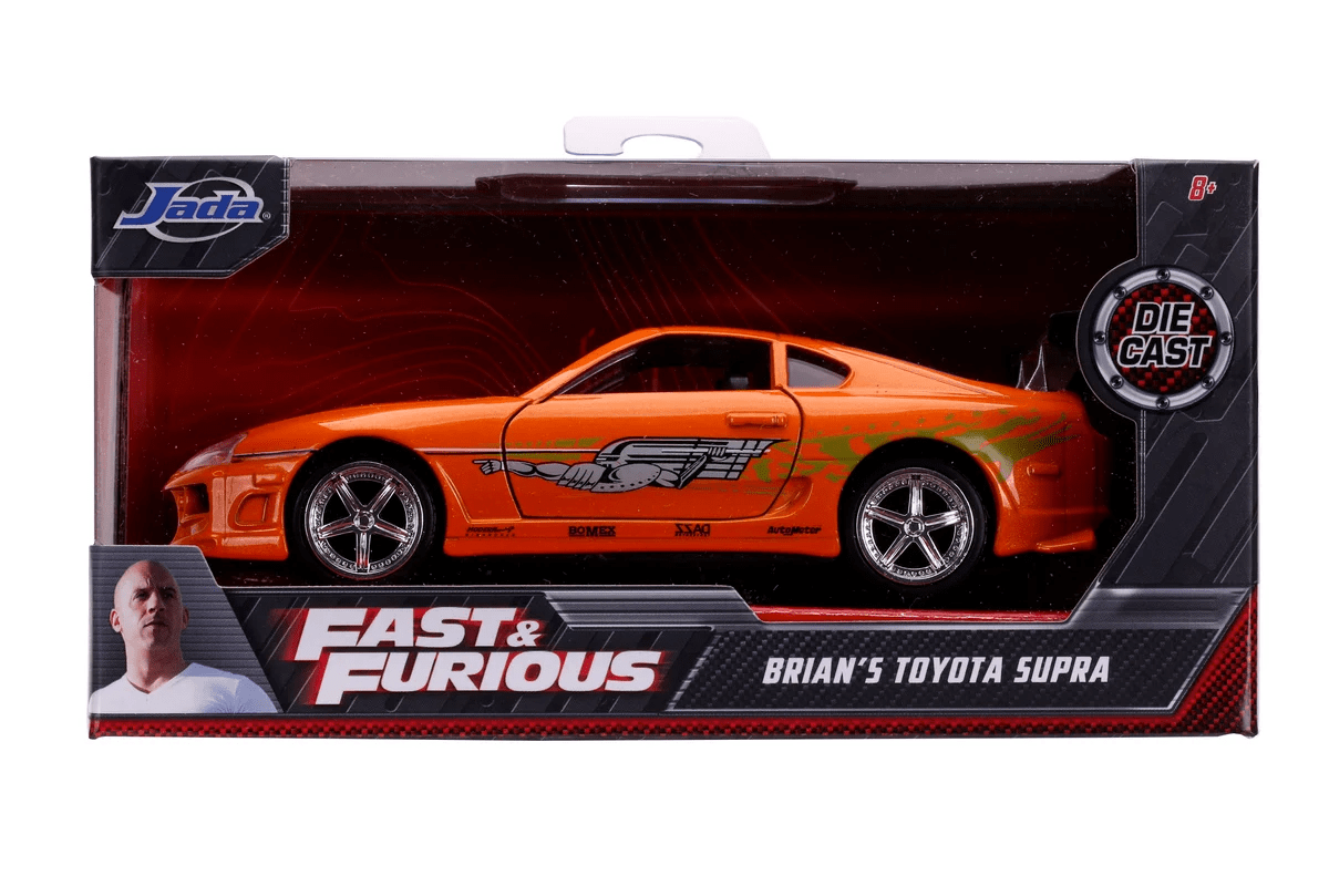 AUTO BRIAN'S TOYOTA SUPRA - FAST & FURIOUS - JADA 1:32