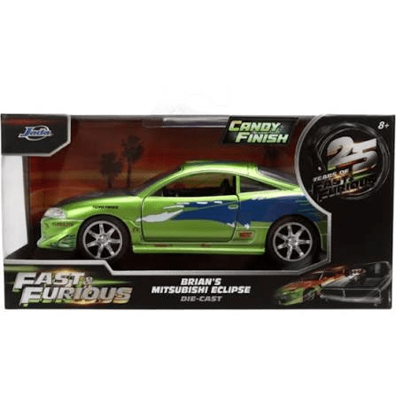 AUTO BRIAN´S MITSUBISHI ECLIPSE CANDY - FAST & FURIOUS - JADA 1:32