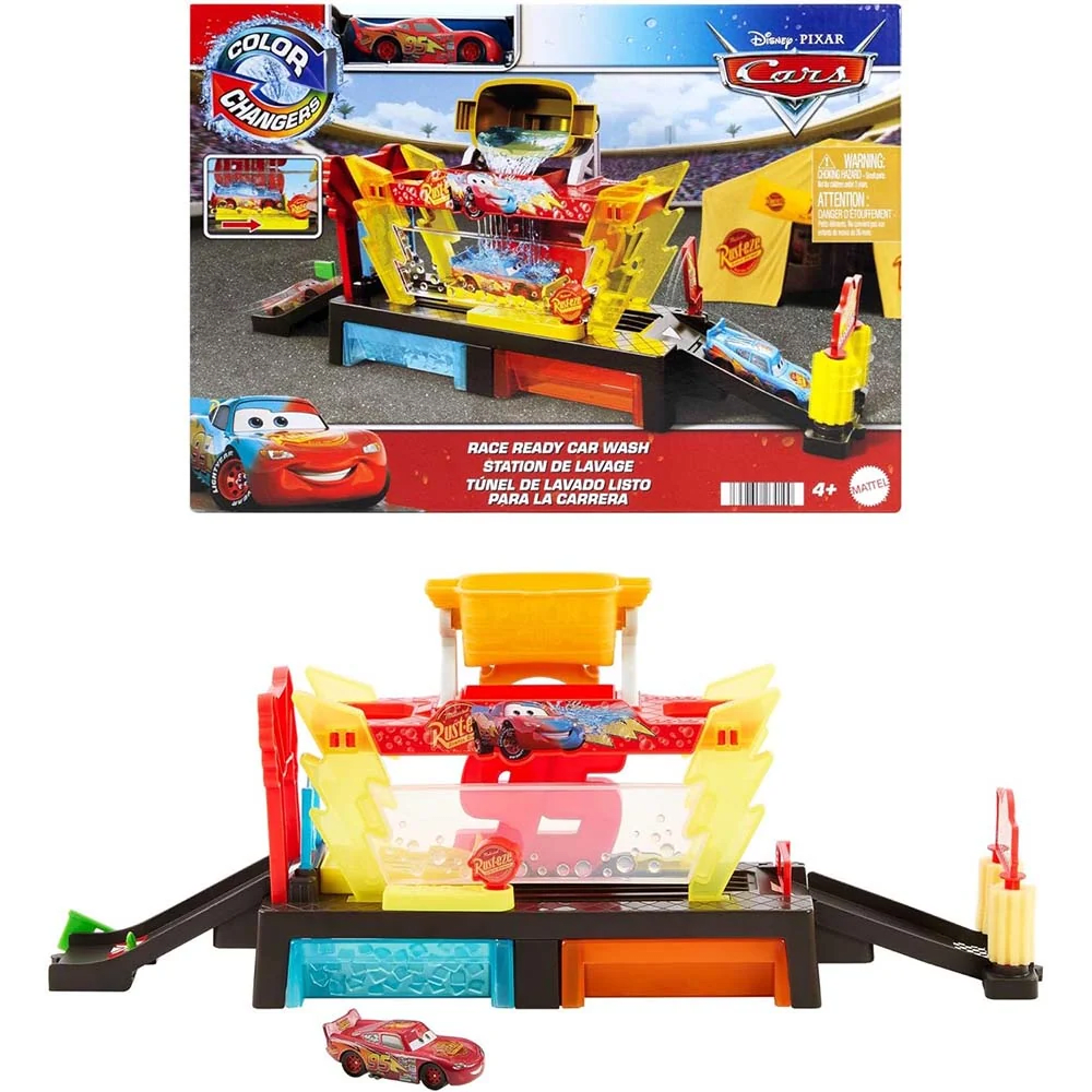 CARS PISTA AUTOLAVADO RAYO MCQUEEN - MATTEL
