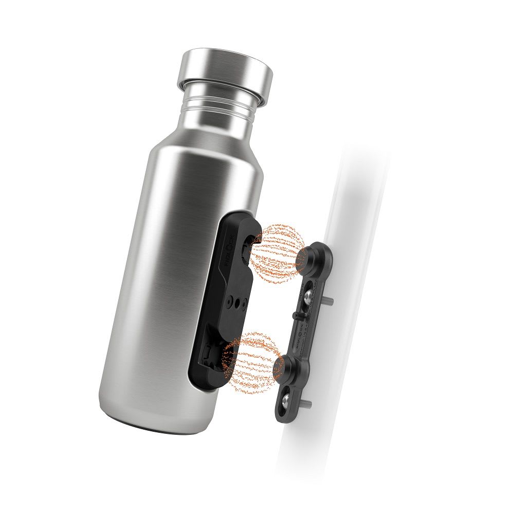 BOTELLA FIDLOCK TWIST SET ALUMINIO + BIKE BASE1
