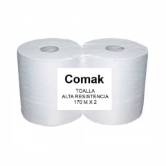 TOALLA DE PAPEL COMAK 170 MTS  X 2 ROLLOS