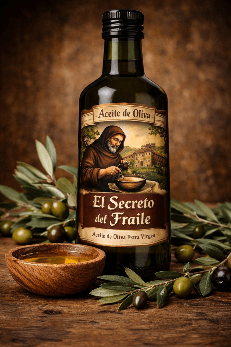 ACEITE DE OLIVA EXTRA VIRGEN EL SECRETO DEL FRAILE 1 LT1