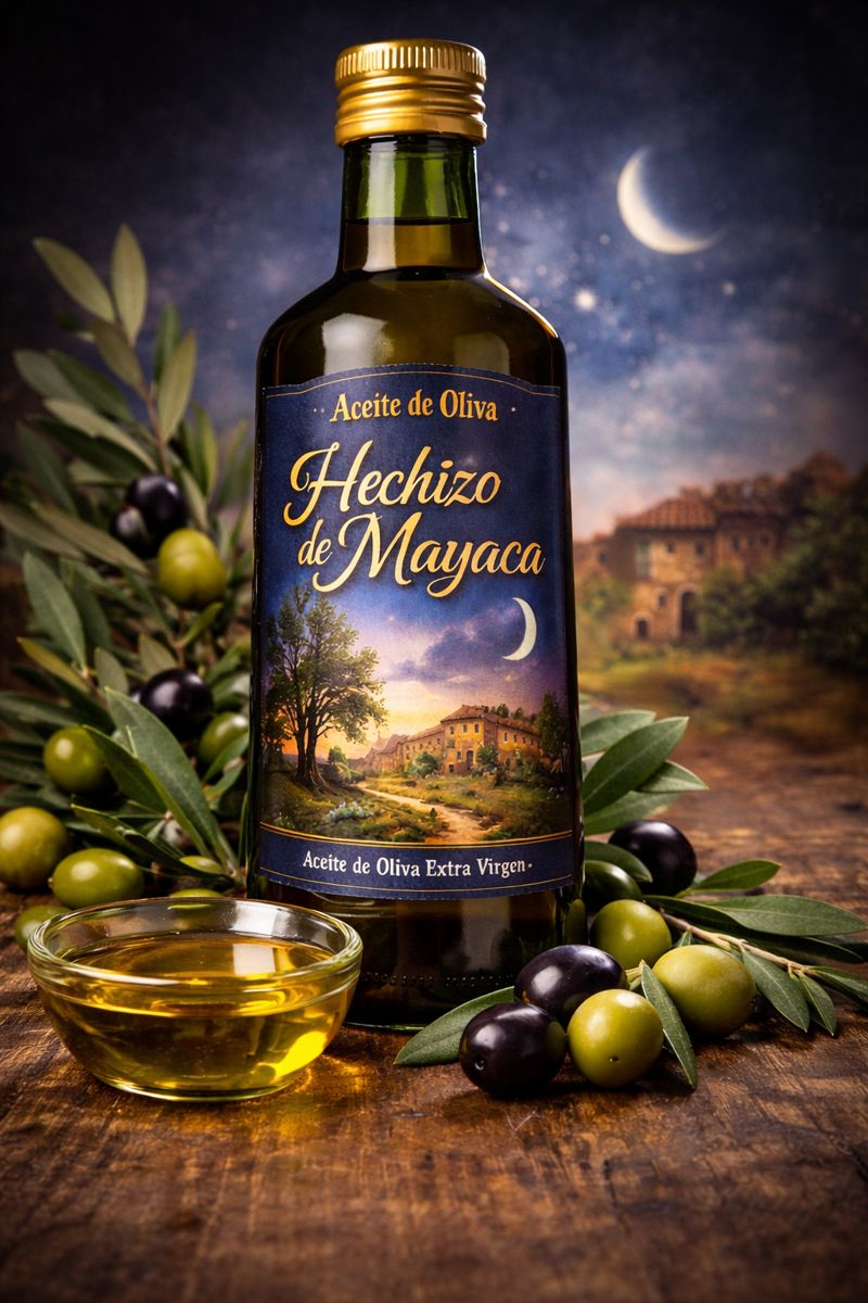 ACEITE DE OLIVA HECHIZO DE MAYACA TRADICIONAL PREMIUM 1LT1