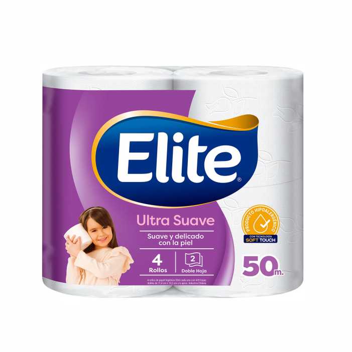 PAPEL HIGIENICO ELITE MEGA ULTRA 50 MTS X 41