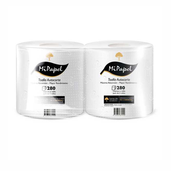 TOALLA PAPEL MI PAPEL 280 MTS X21