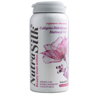 Nutrasilk - Colágeno Hidrolizado Biotina y Vitamina C 450mg1