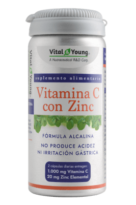 Vitamina C con Zinc 610mg1