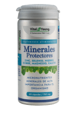 Minerales Protectores Zn+Se+Fe+Cu+Mg+Ca 782mg