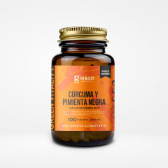Cúrcuma y Pimienta negra 500mg